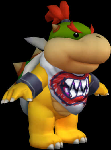 Bowser_ Jr_ Character_ Render PNG Image