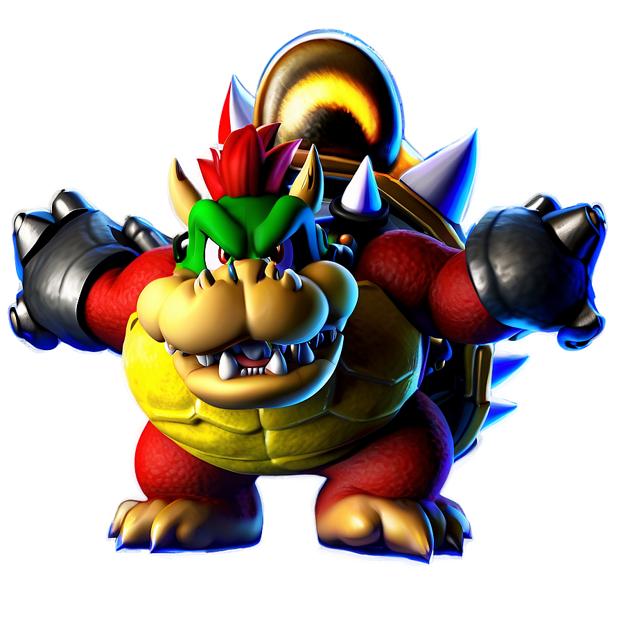 Bowser Vs Mario Png 05242024 PNG Image