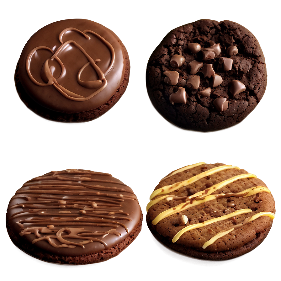 Box Of Chocolate Cookies Png Rhm85 PNG Image