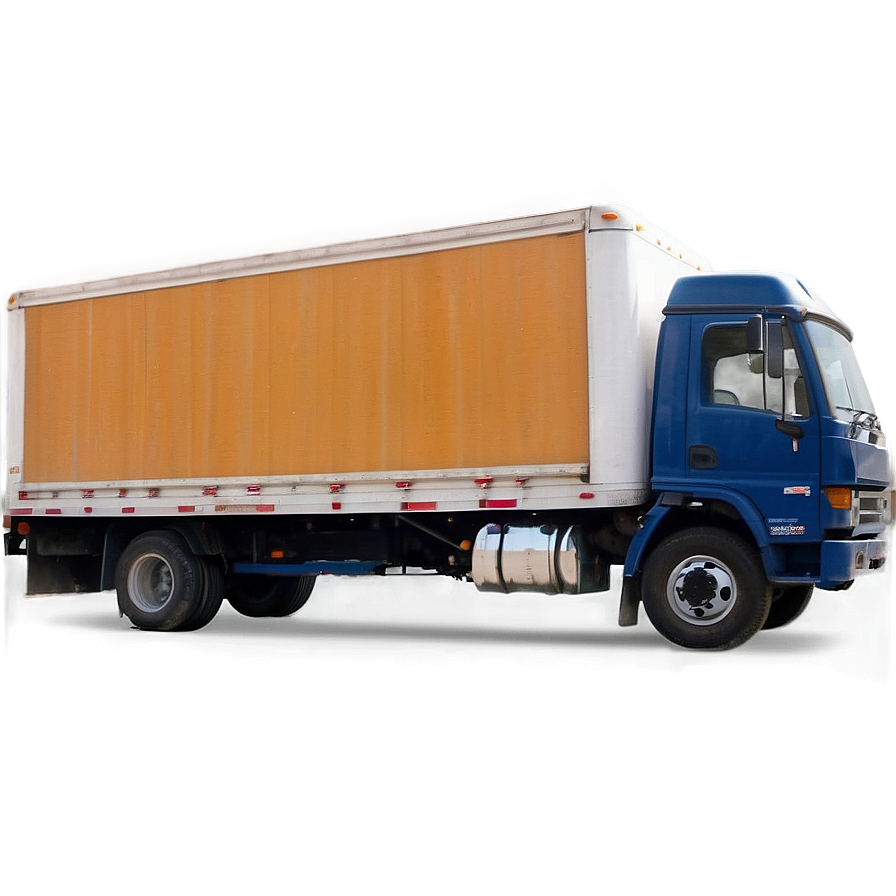 Box Truck Highway Journey Png 06132024 PNG Image