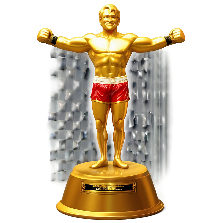 Boxing Champion Trophy Png 05042024 PNG Image