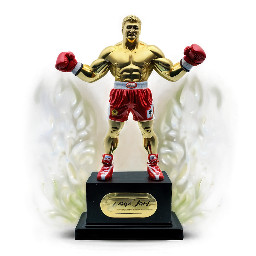 Boxing Champion Trophy Png 05042024 PNG Image