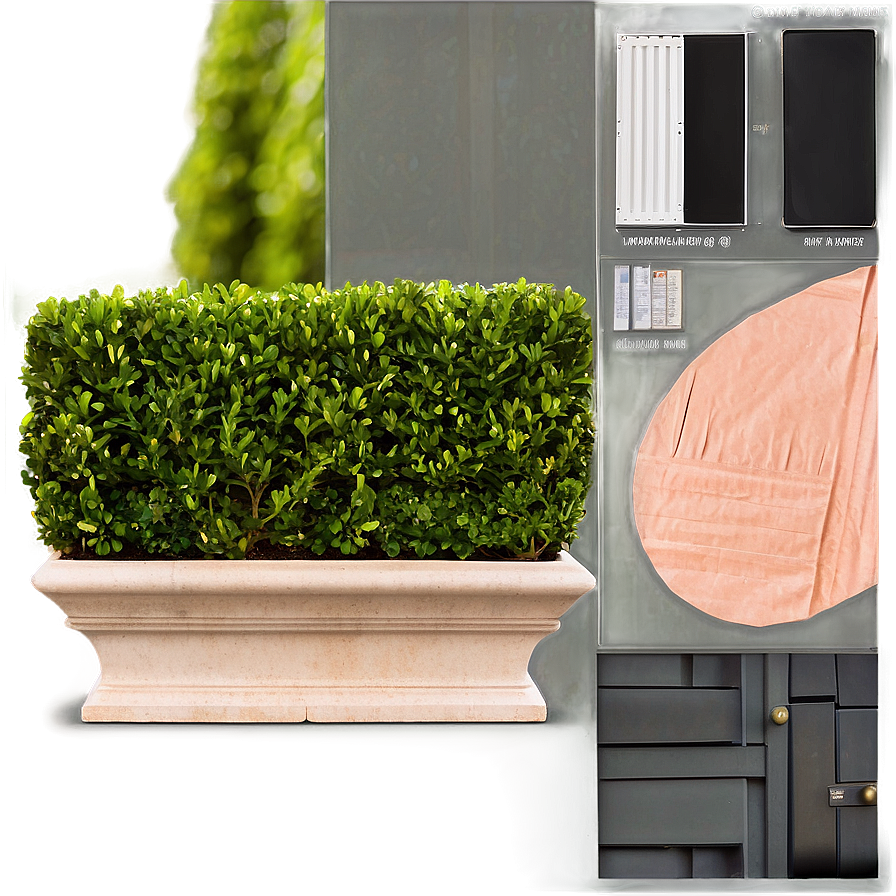 Boxwood Fence Png Dkq20 PNG Image