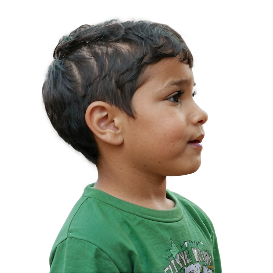 Boy Hair Side View Png Knt9 PNG Image