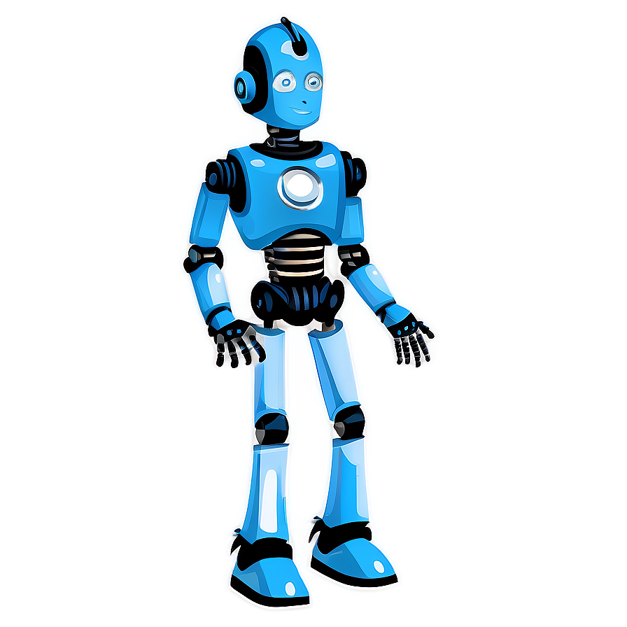 Boy Robot Clipart Png Dvg35 PNG Image