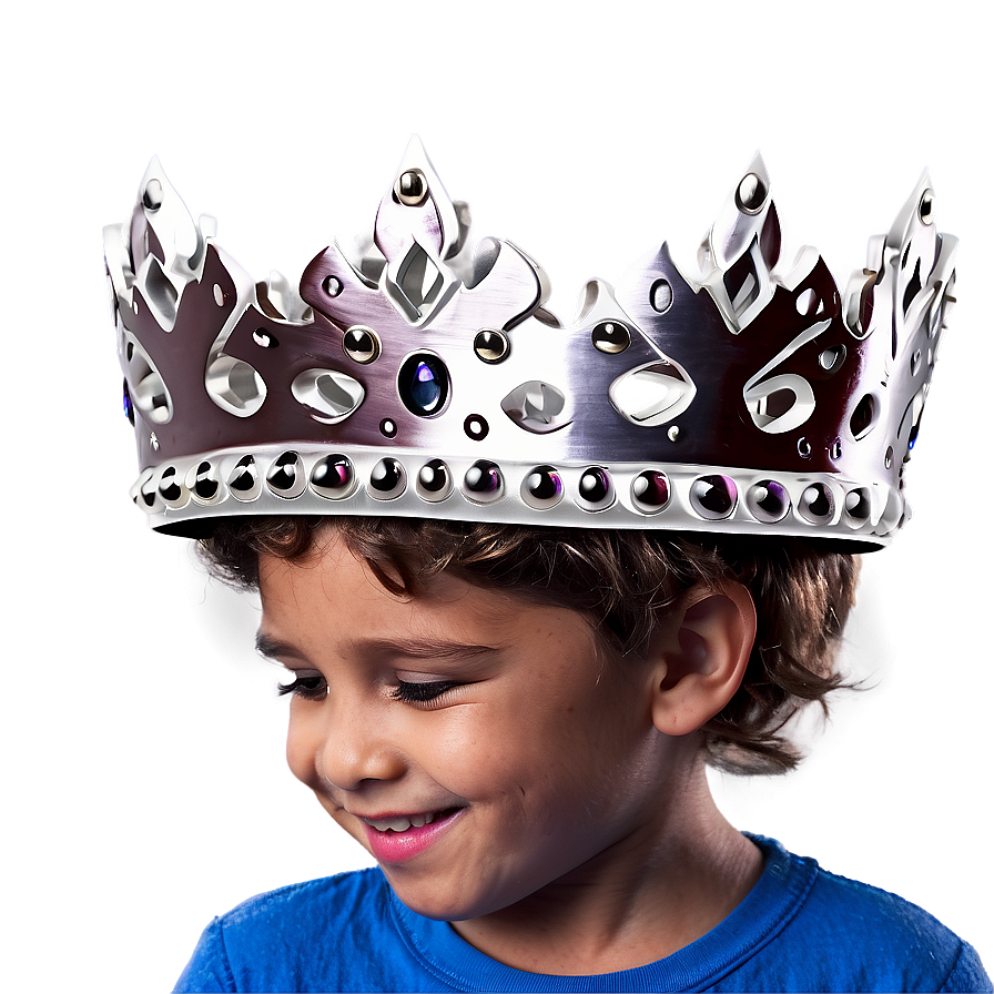 Boy Wearing Crown Png 05212024 PNG Image