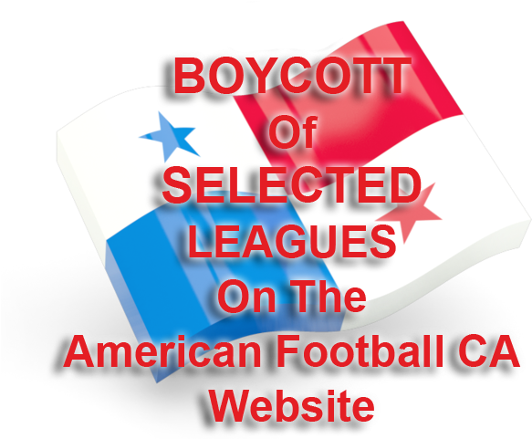 Boycott Selected Leagues American Football C A PNG Image