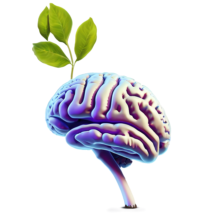 Brain And Plant Growth Png 04292024 PNG Image