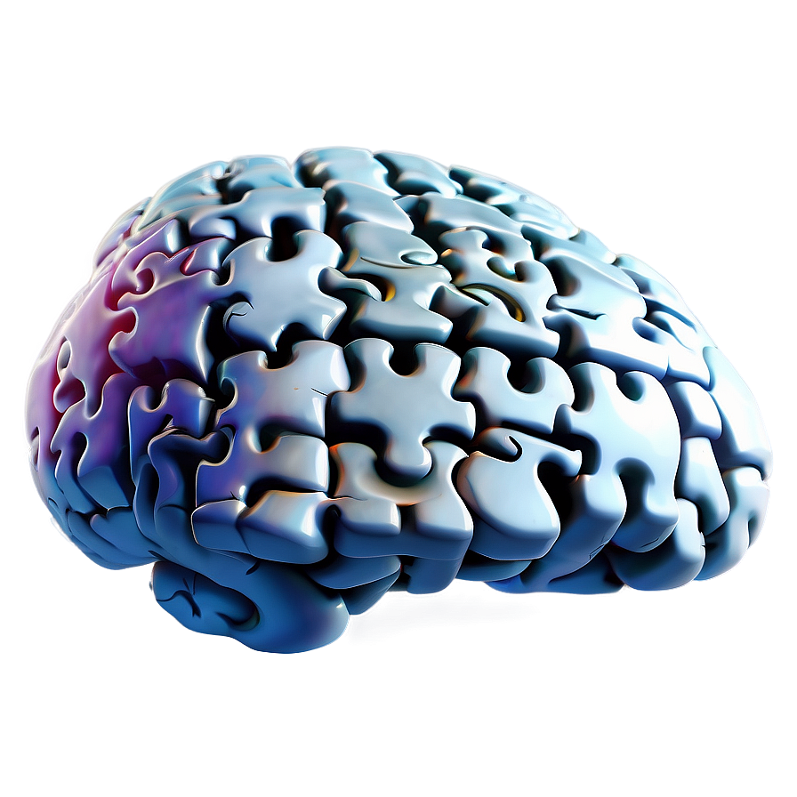 Brain And Puzzle Game Png Acy45 PNG Image