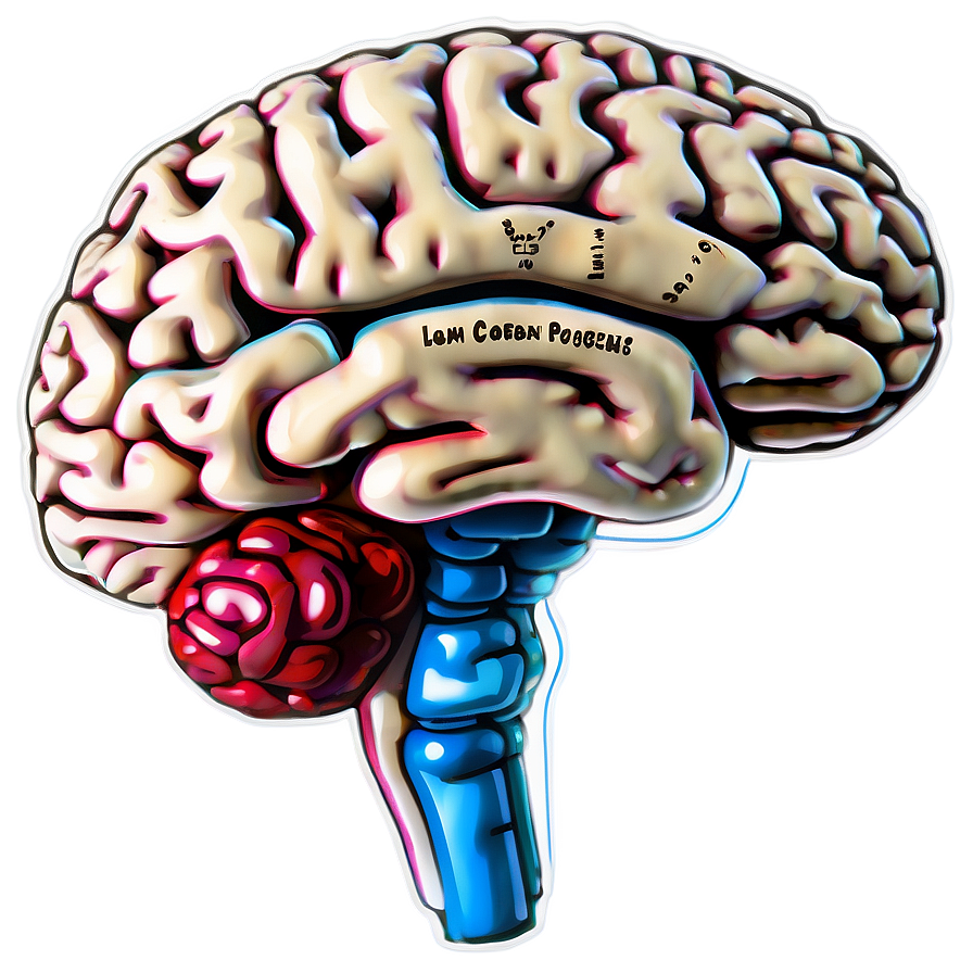 Brain Drawing Outline Png Aun PNG Image