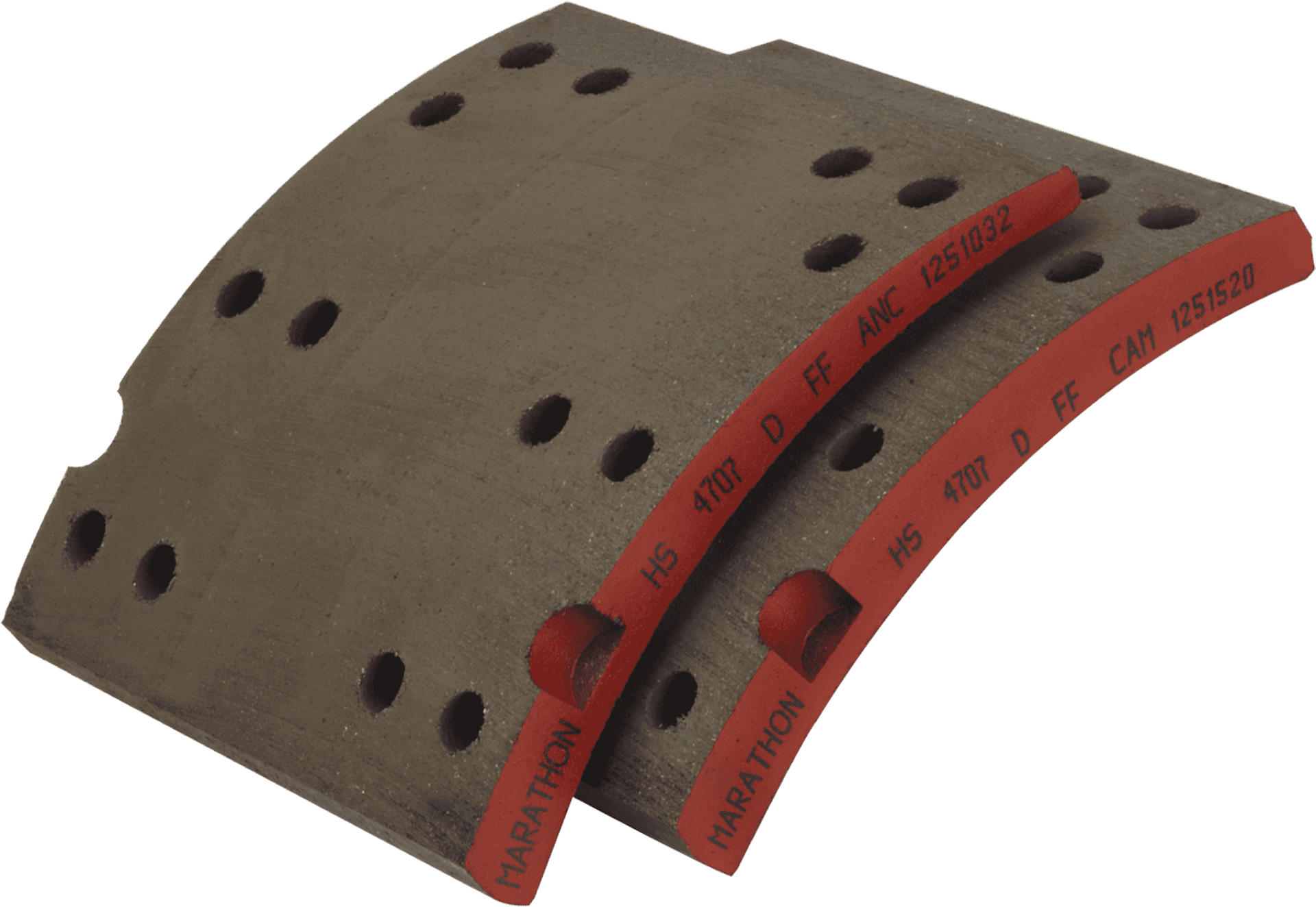 Brake Padand Shims Industrial Components PNG Image