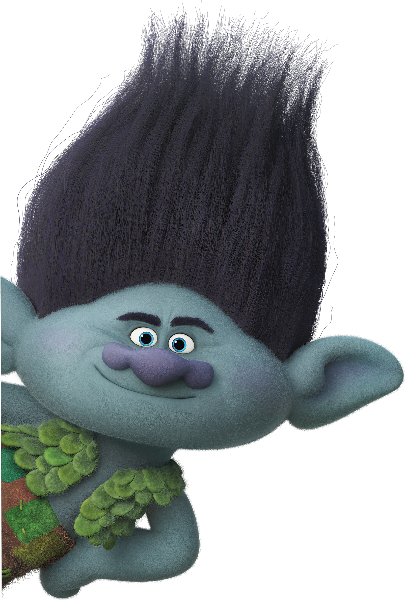 Branch Trolls Character PNG Image