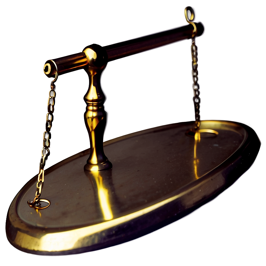 Brass Balance Scale Png Iwv PNG Image