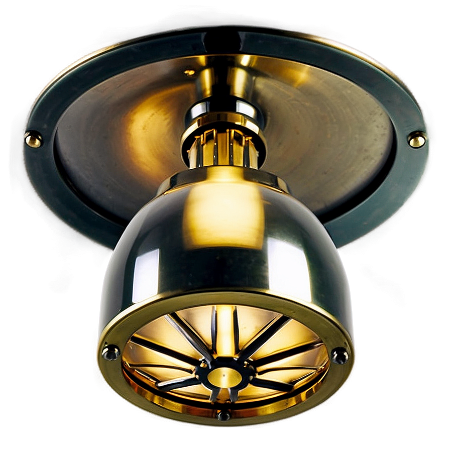 Brass Ceiling Light Png 06212024 PNG Image