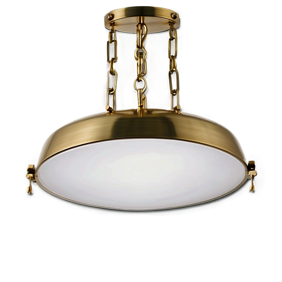 Brass Ceiling Light Png 06212024 PNG Image