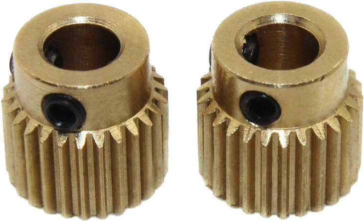 Brass Gear Pinions PNG Image