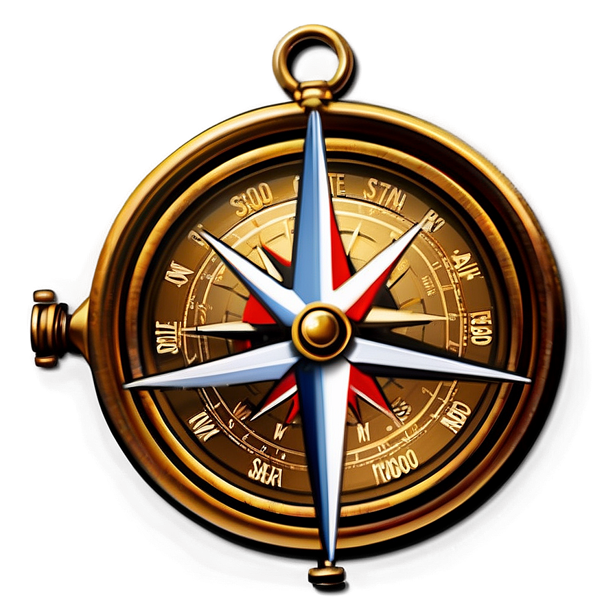 Brass Marine Compass Png 98 PNG Image