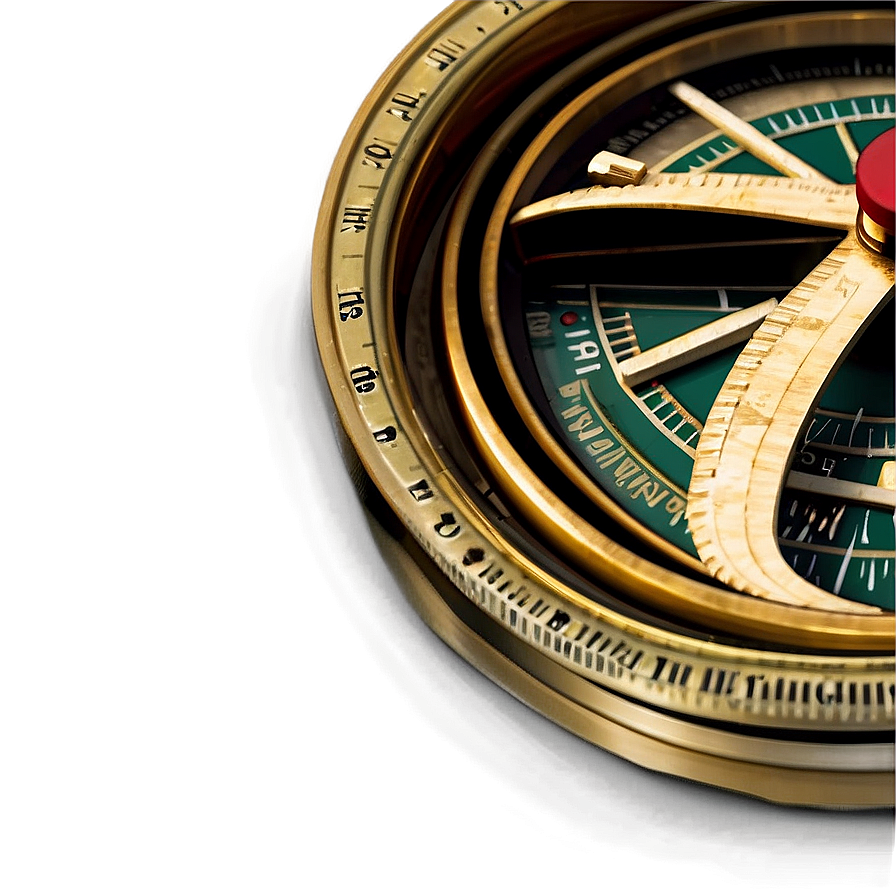 Brass Marine Compass Png Kam3 PNG Image