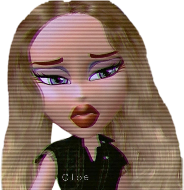 Bratz Cloe Character Portrait PNG Image