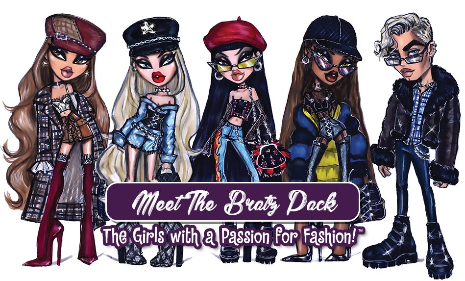 Bratz Pack Fashion Passion PNG Image