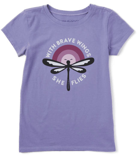 Brave Wings Dragonfly Tshirt PNG Image