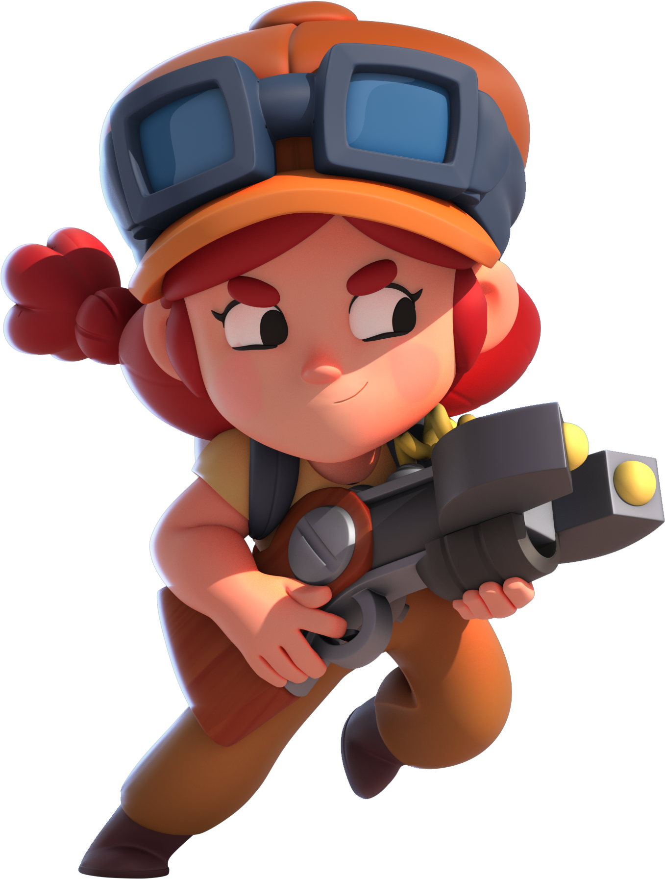 Brawl Stars Character Jessie PNG Image