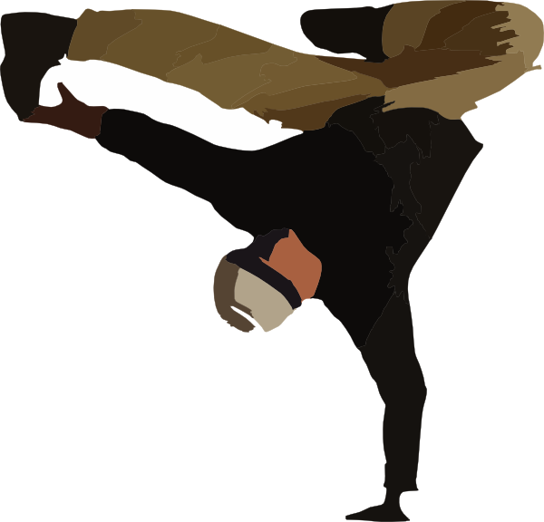 Breakdancer Handstand Freeze.png PNG Image