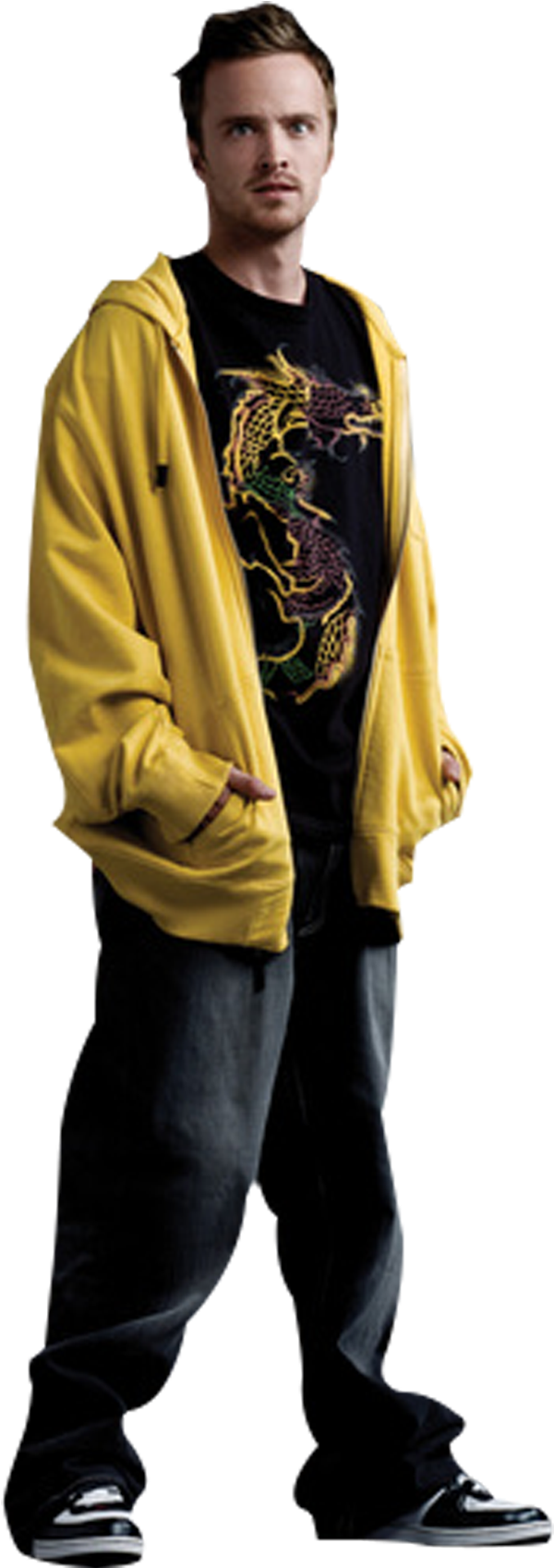 Breaking Bad Character Yellow Jacket PNG Image