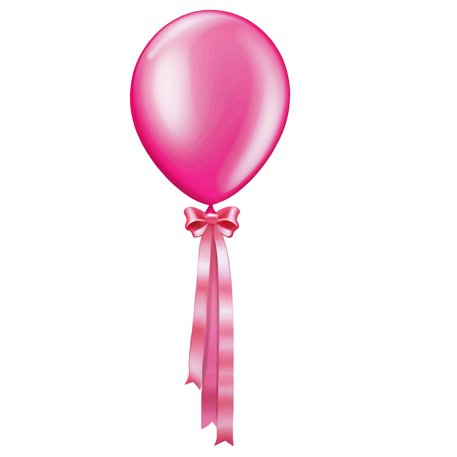 Breast Cancer Awareness Pink Balloons Png 11 PNG Image