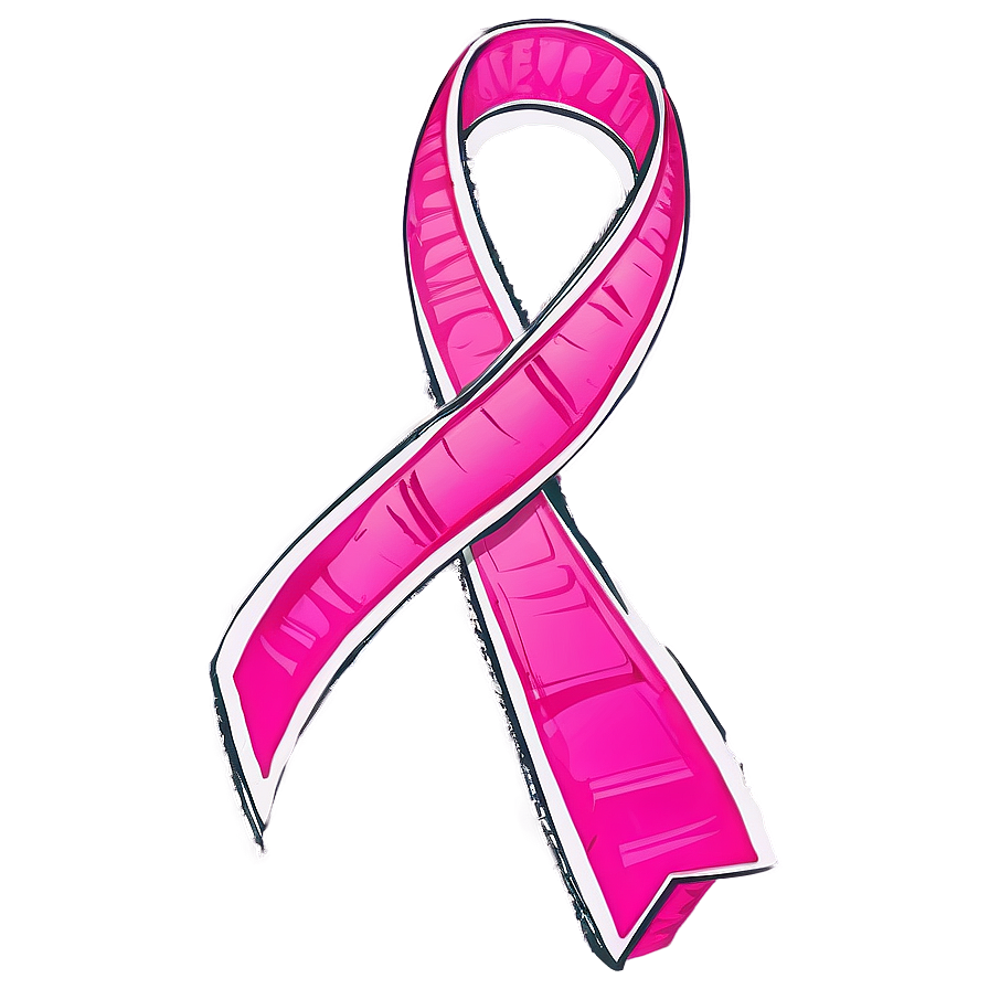 Breast Cancer Ribbon Banner Png 67 PNG Image