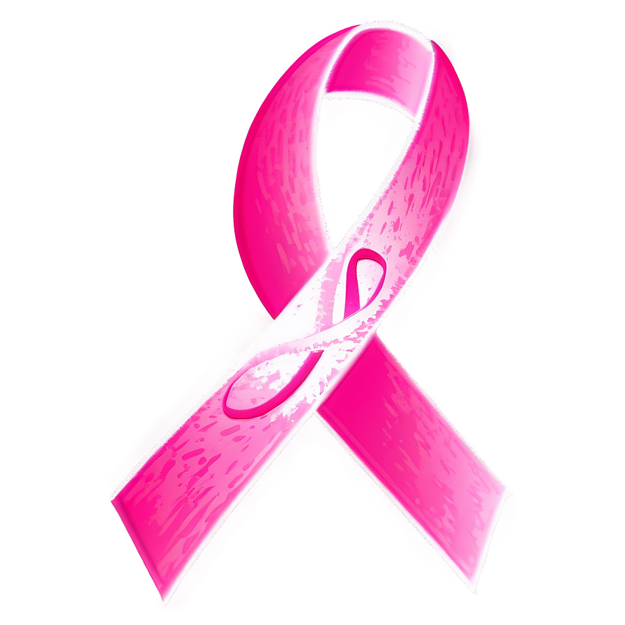 Breast Cancer Ribbon In Brush Stroke Png 74 PNG Image