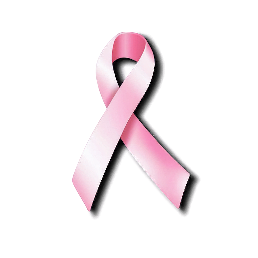 Breast Cancer Ribbon With Footprints Png 24 PNG Image