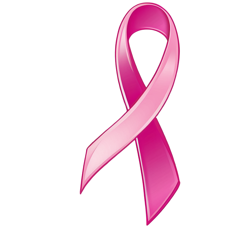 Breast Cancer Ribbon With Lady Silhouette Png Xuh PNG Image