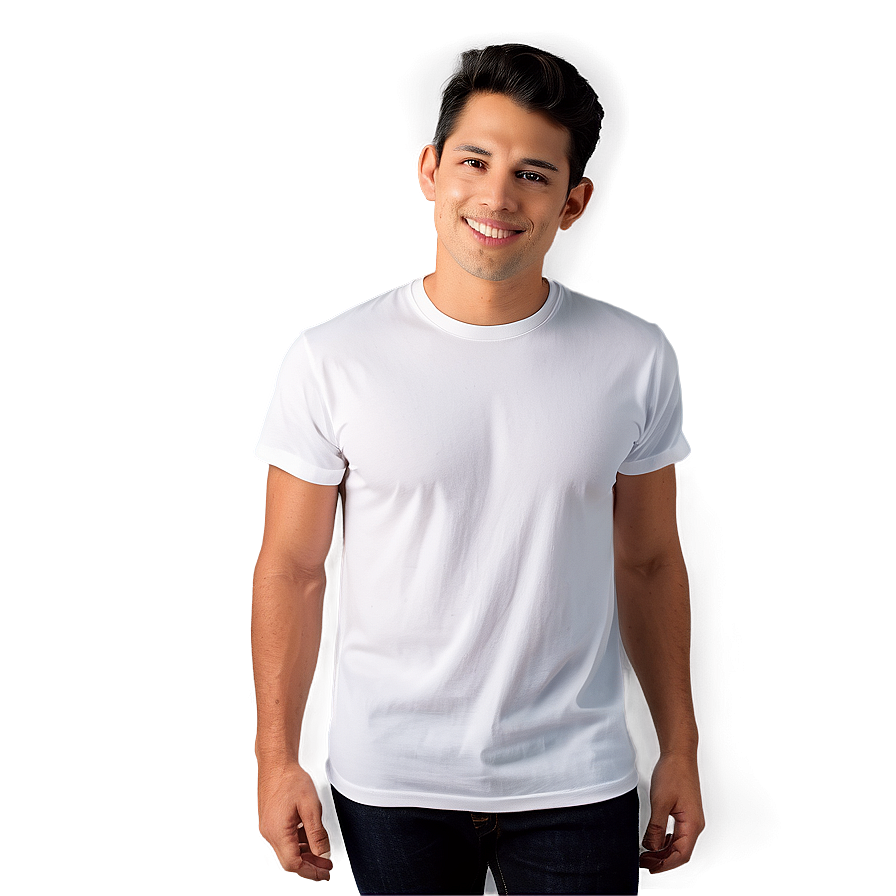 Breathable White T-shirt Png Nfk PNG Image