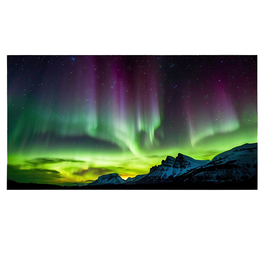 Breathtaking Aurora Borealis Png Rxk PNG Image