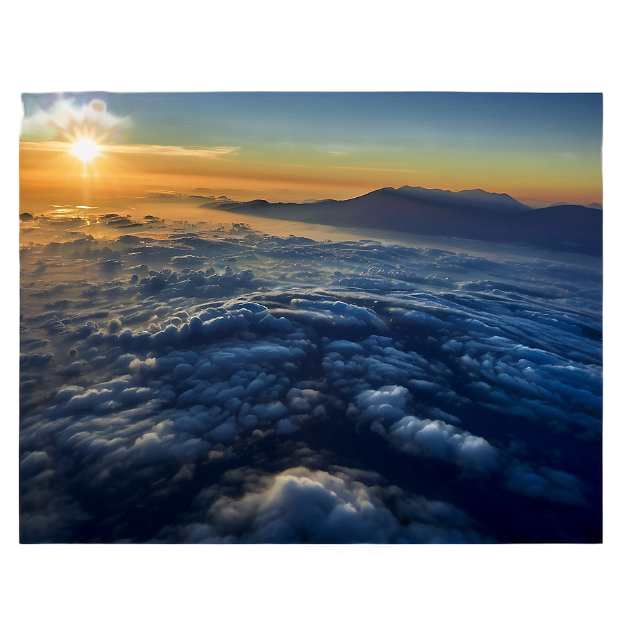 Breathtaking Sea Of Clouds Png 06112024 PNG Image