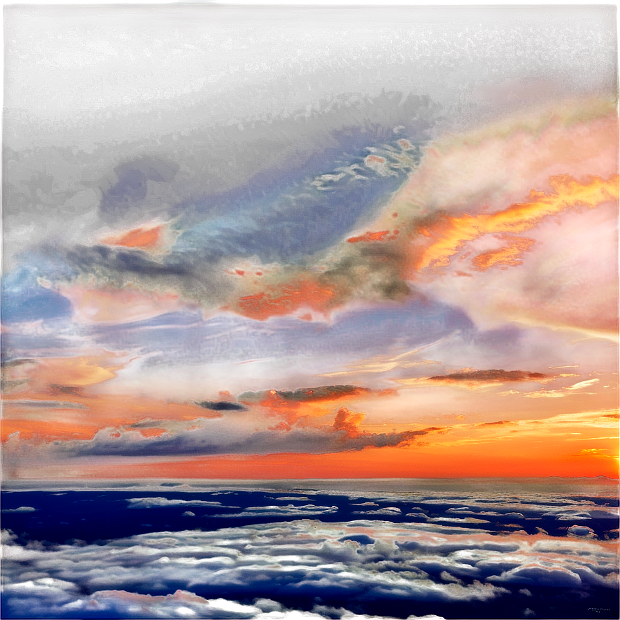 Breathtaking Sea Of Clouds Png Yfn PNG Image