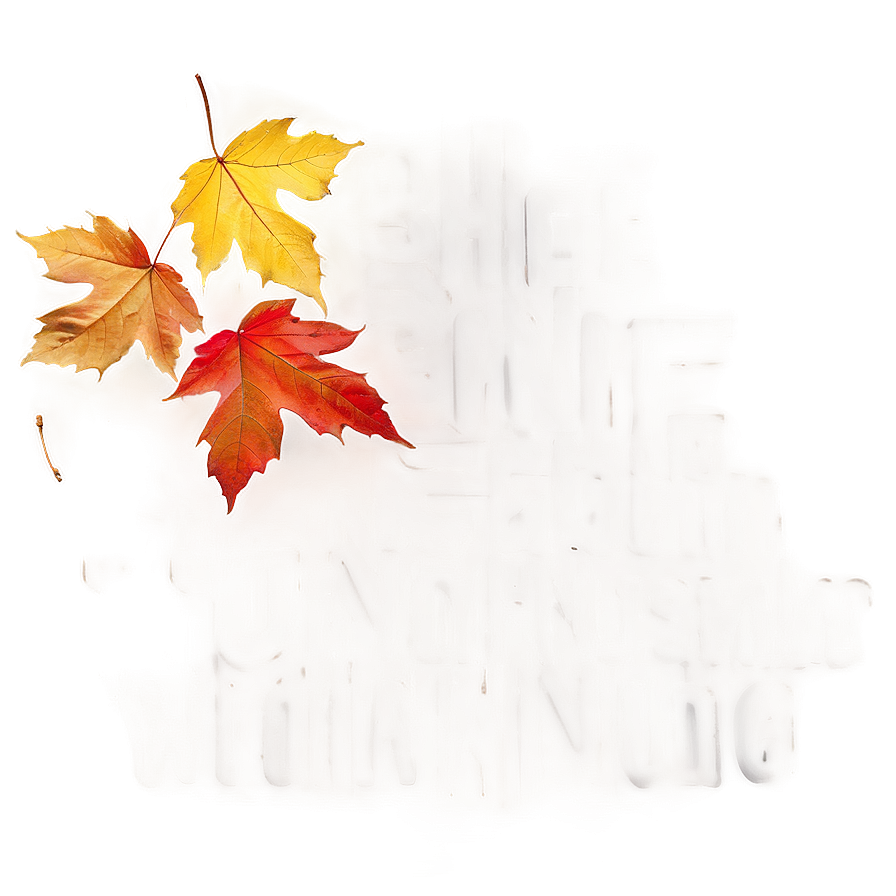 Breezy Leaves Falling Png Ccc PNG Image