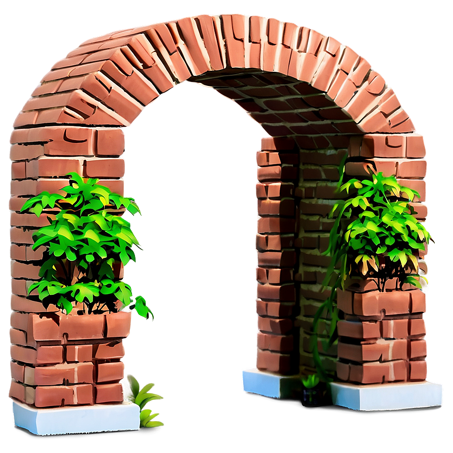 Brick Archway Entrance Png Roj47 PNG Image