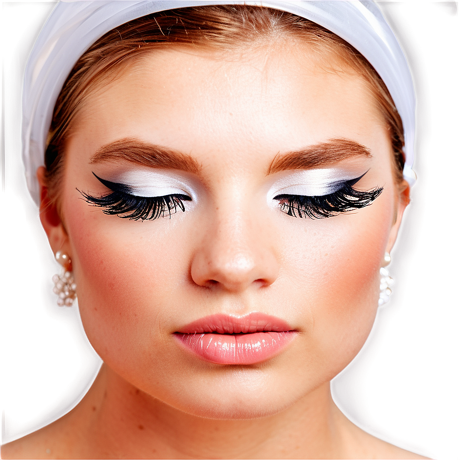 Bridal Fake Eyelashes Png Lyl62 PNG Image