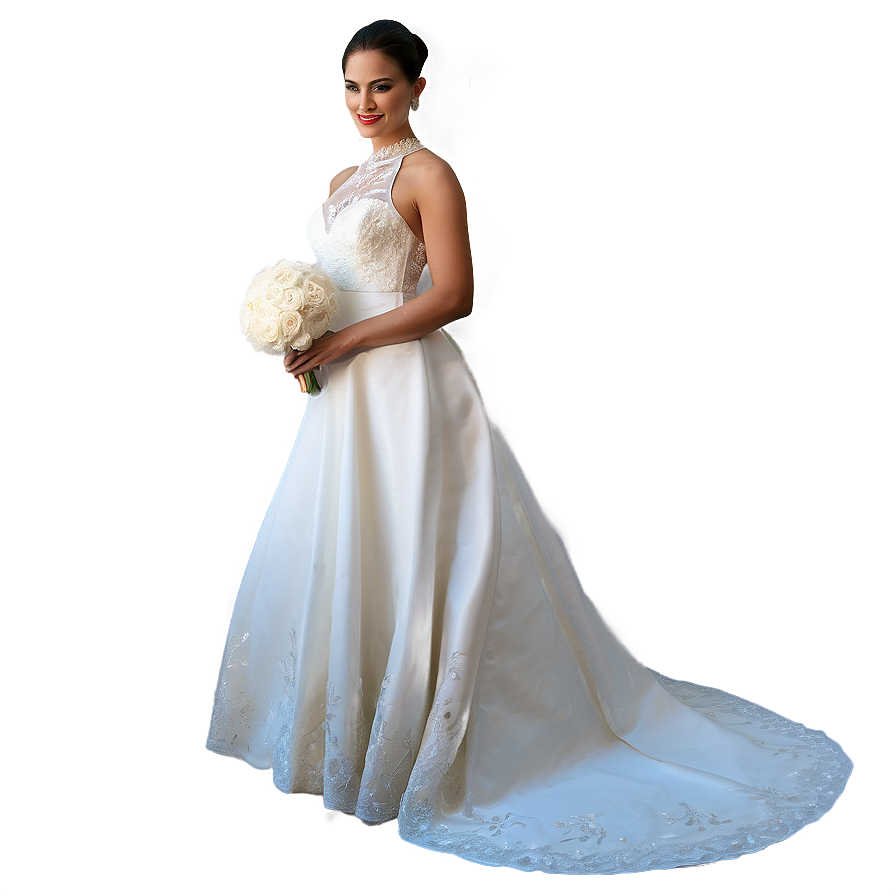 Bridal Model Gown Png 06112024 PNG Image