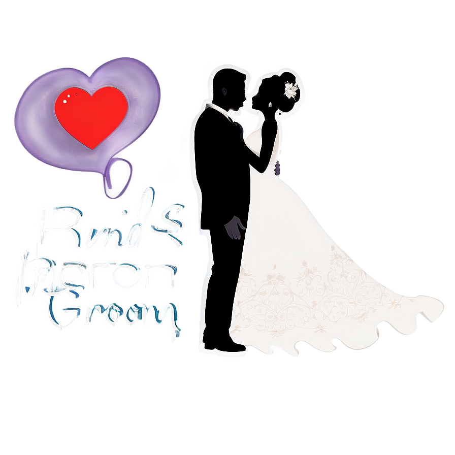 Bride And Groom Vector Png Xao49 PNG Image