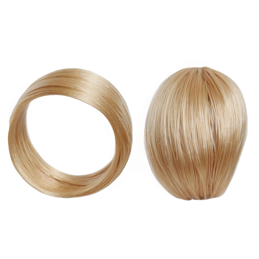 Bright Blonde Hair Png Ihe PNG Image