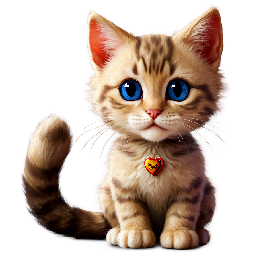 Bright-eyed Kitty Png 06242024 PNG Image