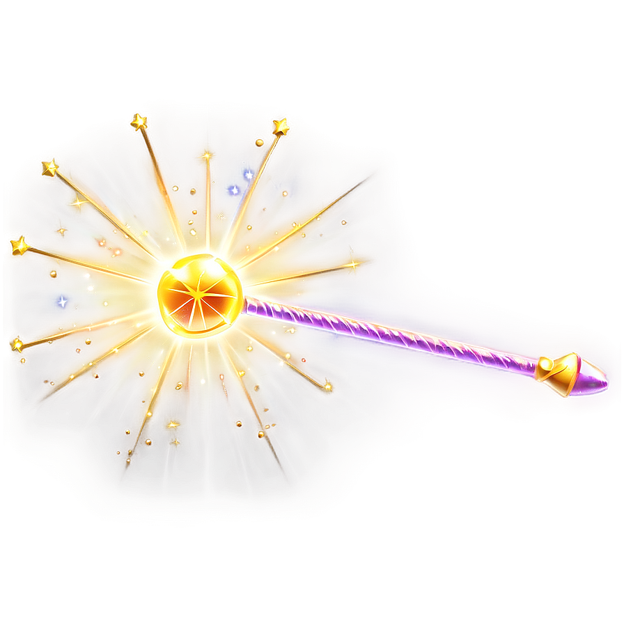 Bright Fairy Wand Png 06292024 PNG Image