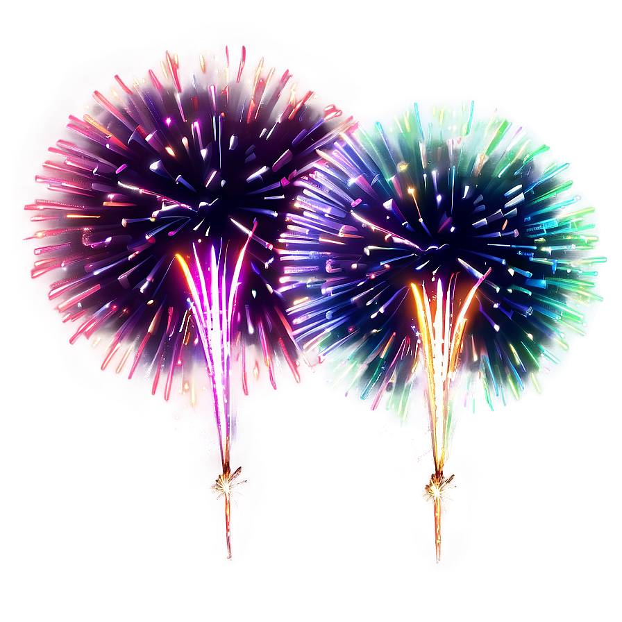 Bright Fireworks Png 05042024 PNG Image