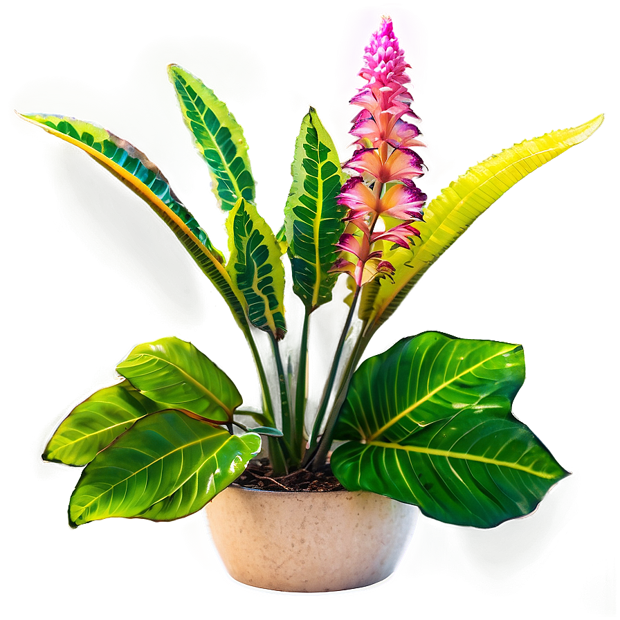 Bright Floor Plant Png Ahi PNG Image