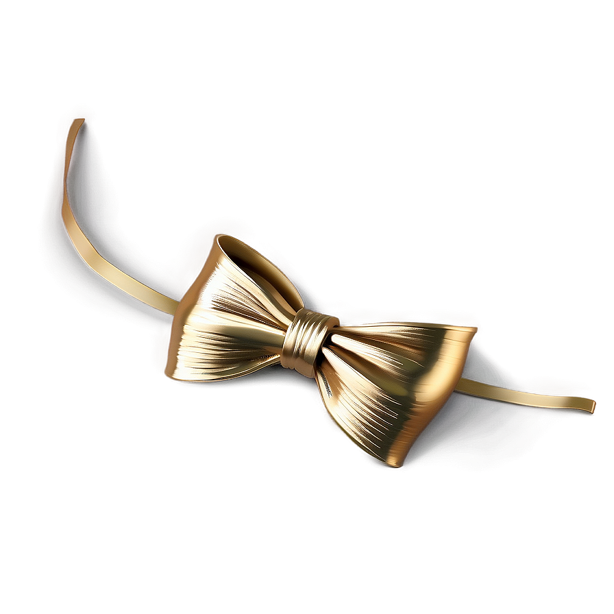 Bright Gold Bow Png 06272024 PNG Image