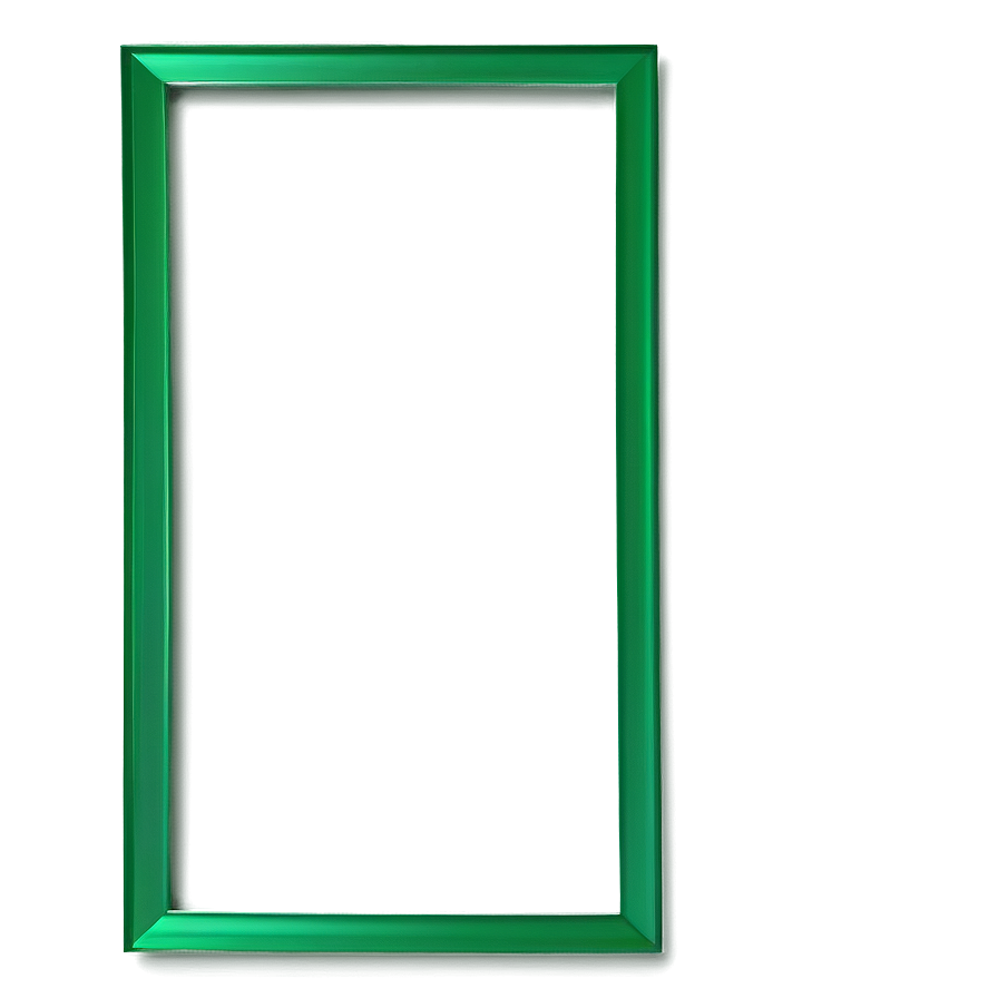 Bright Green Frame Png 06262024 PNG Image