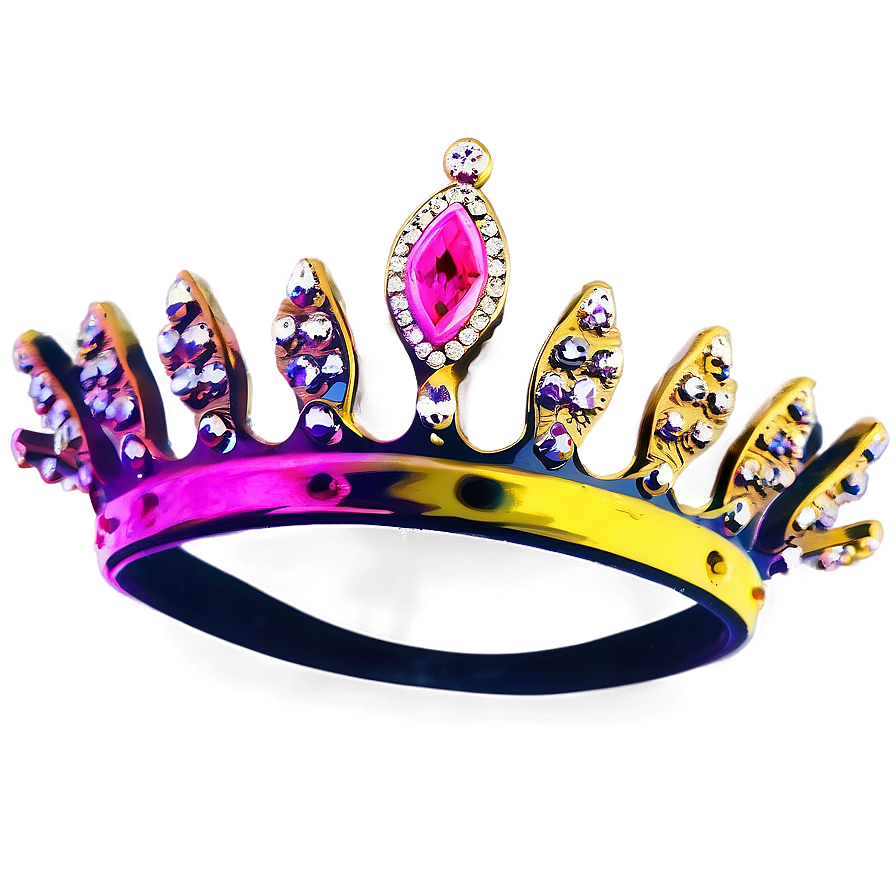 Bright Neon Crown Image Png 06272024 PNG Image